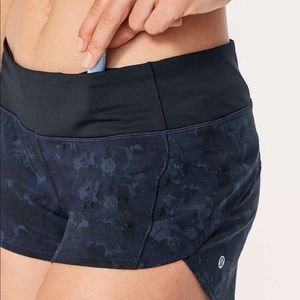 Lululemon speed shorts